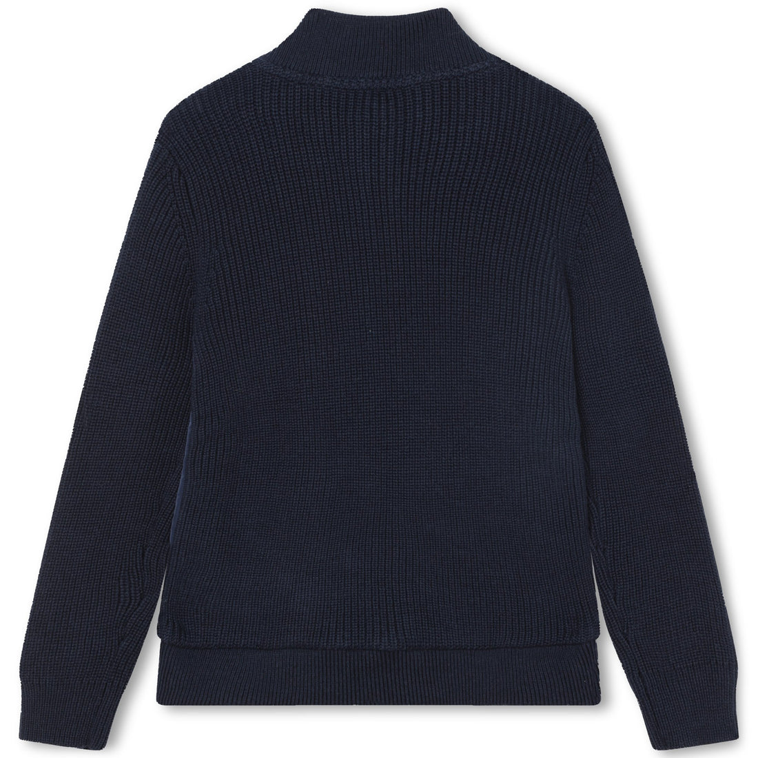 Hugo Boss Navy Knitted Cardigan