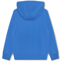 Hugo Boss Blue Mini Me Zip Up Hoodie
