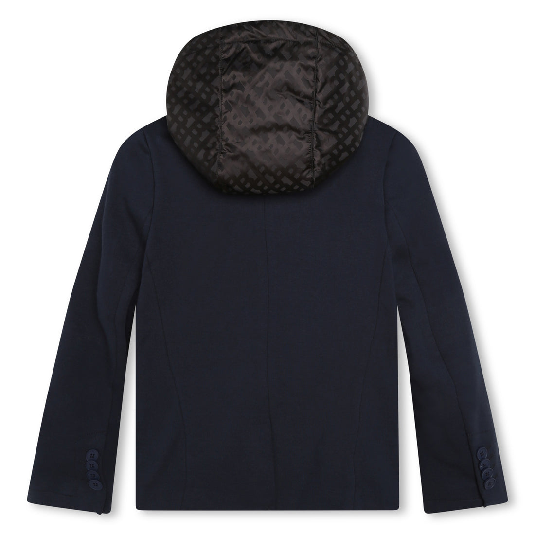 Hugo Boss Electric Blue Hooded Suit Jacket