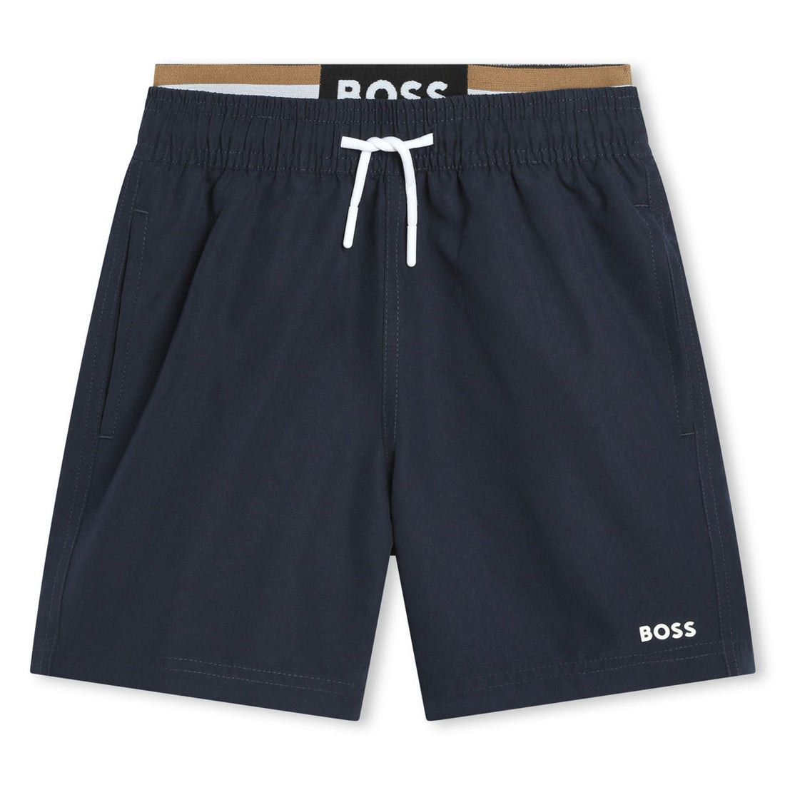 Hugo Boss Navy Swim Shorts