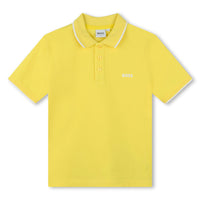 Hugo Boss Straw Yellow Basic Polo
