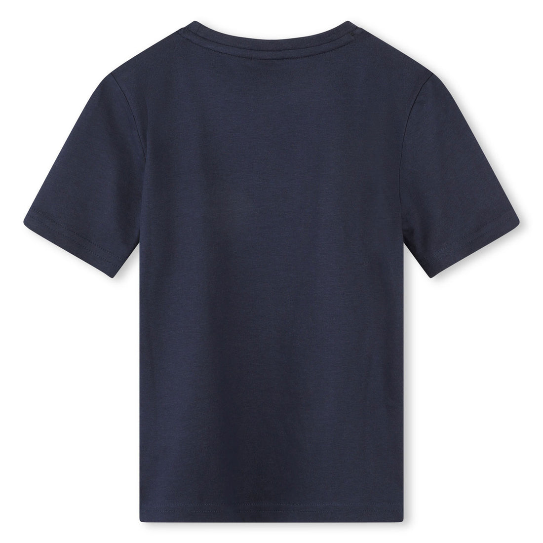 Hugo Boss Navy Mini Me Embossed Logo Tee