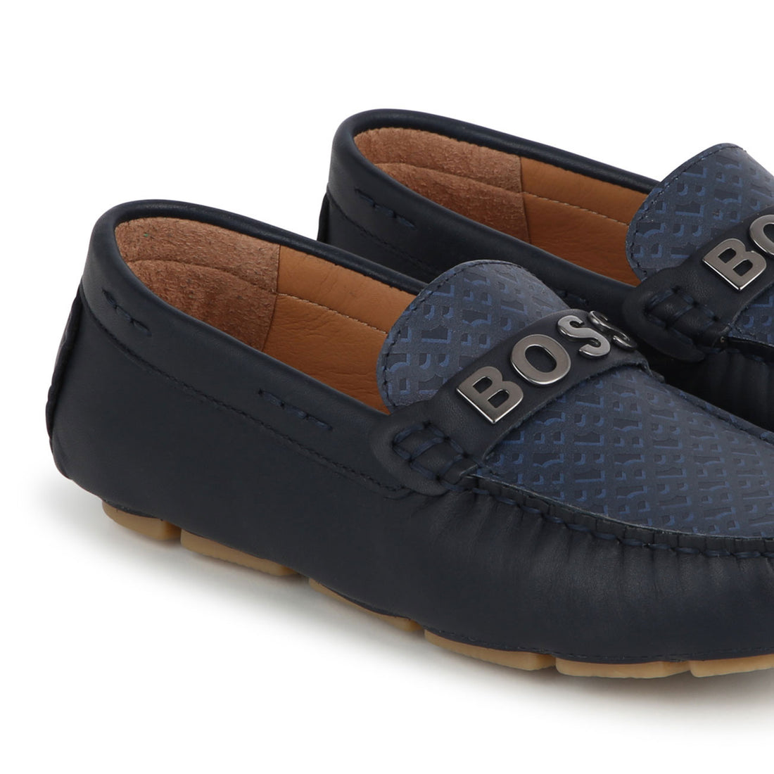 Hugo Boss Navy Moccasin