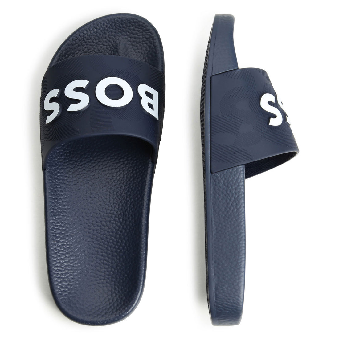 Hugo Boss Navy Aqua Slides