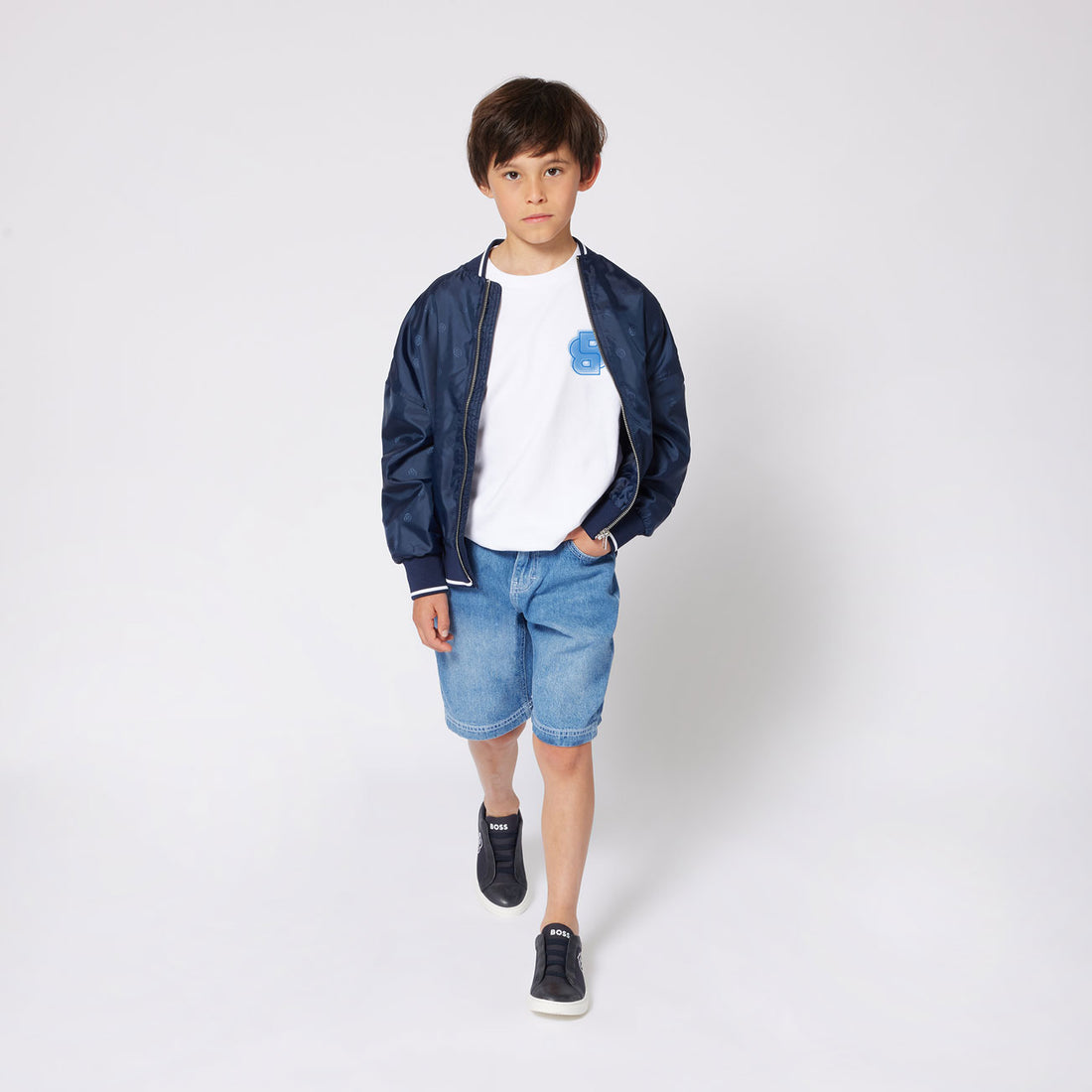 Hugo Boss Navy Trainers