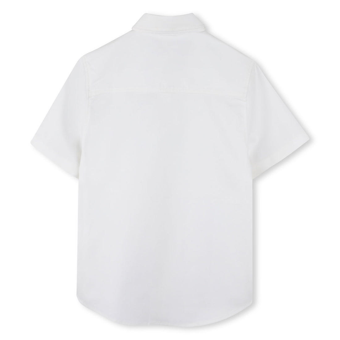 Hugo Boss White Embroidered Logo Shirt