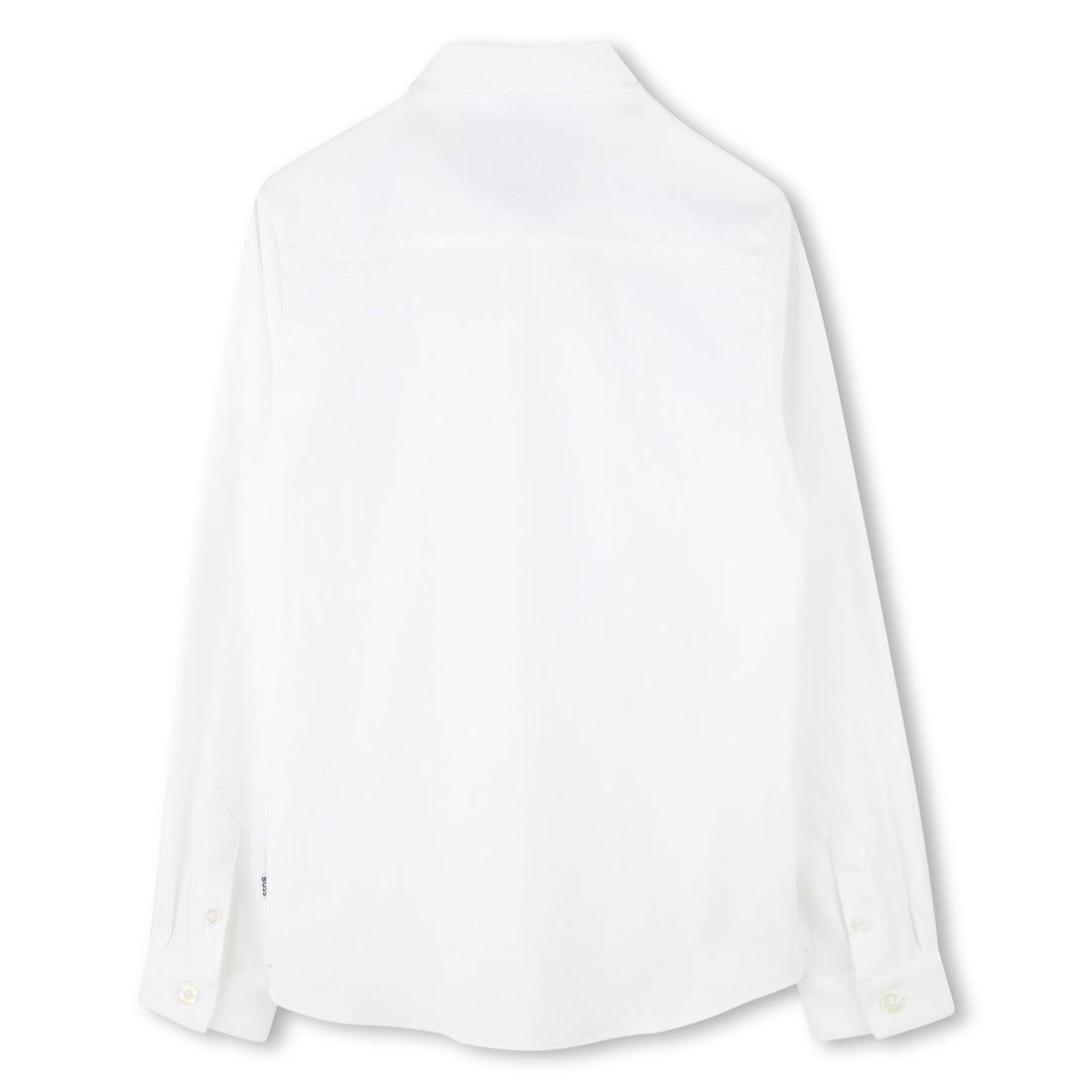 Hugo Boss White Tricolor Button Placket Shirt