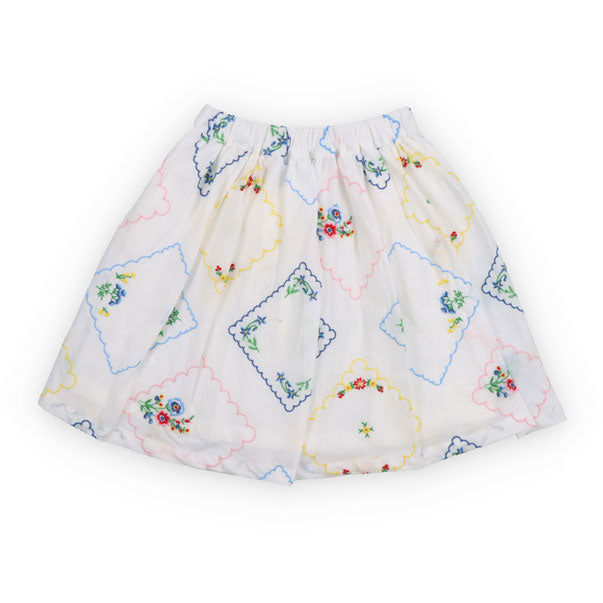 The New Society  Multicolor Embroidery Jacinthe Special Skirt
