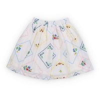 The New Society  Multicolor Embroidery Jacinthe Special Skirt