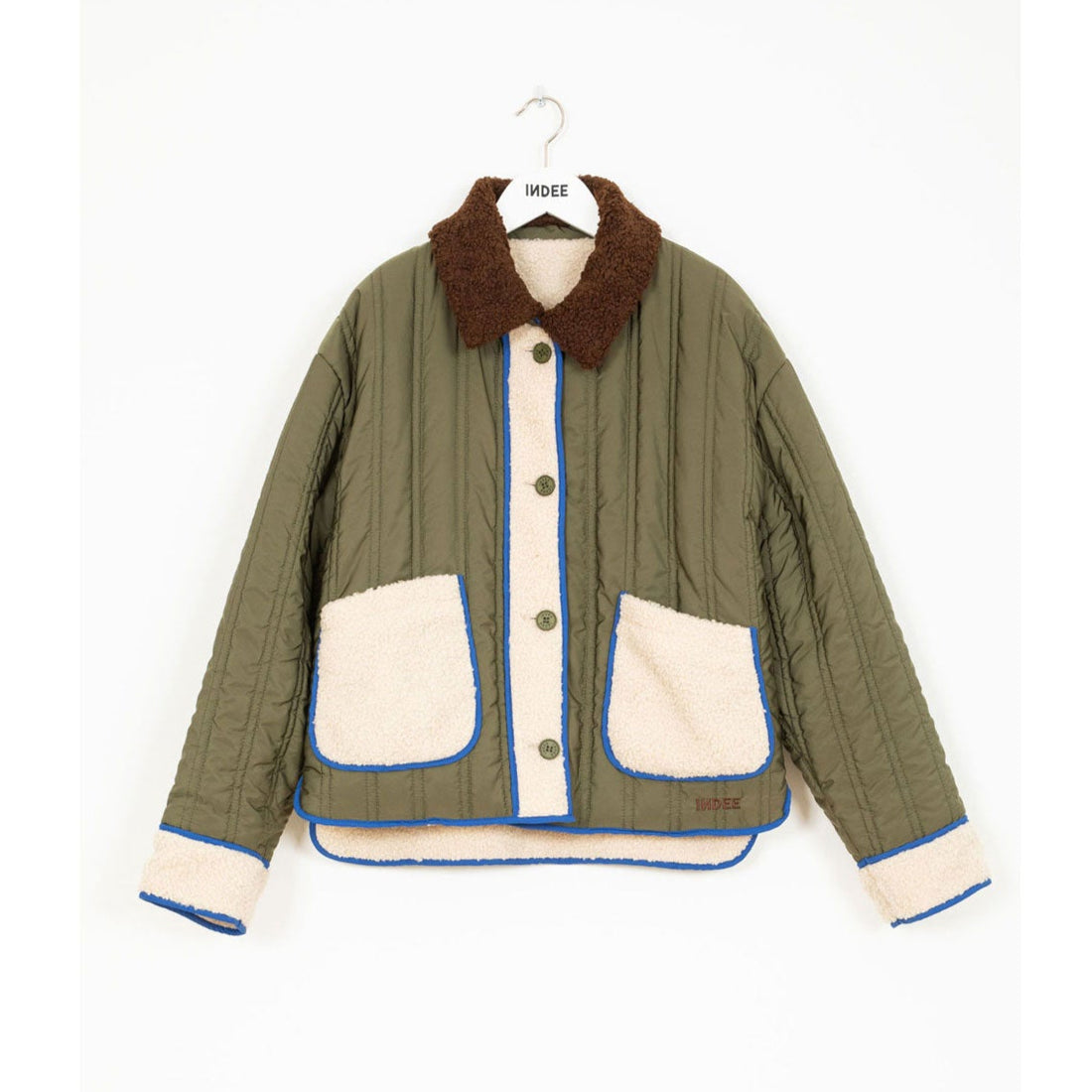 Indee Kaki Reversible Twins Jacket