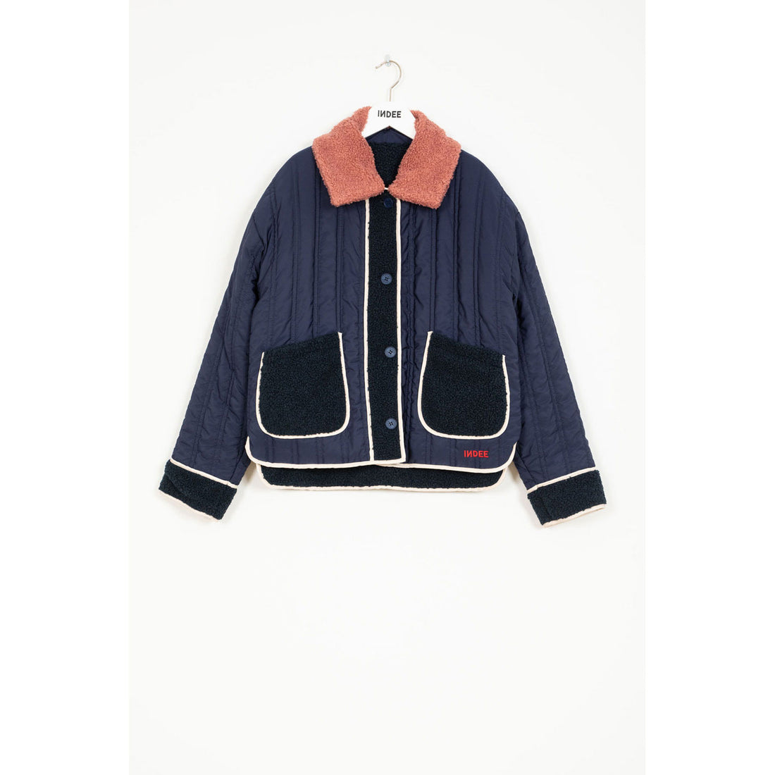 Indee Navy Reversible Twins Jacket