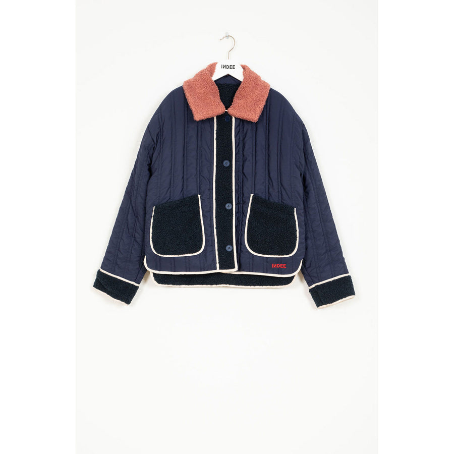 Indee Navy Reversible Twins Jacket