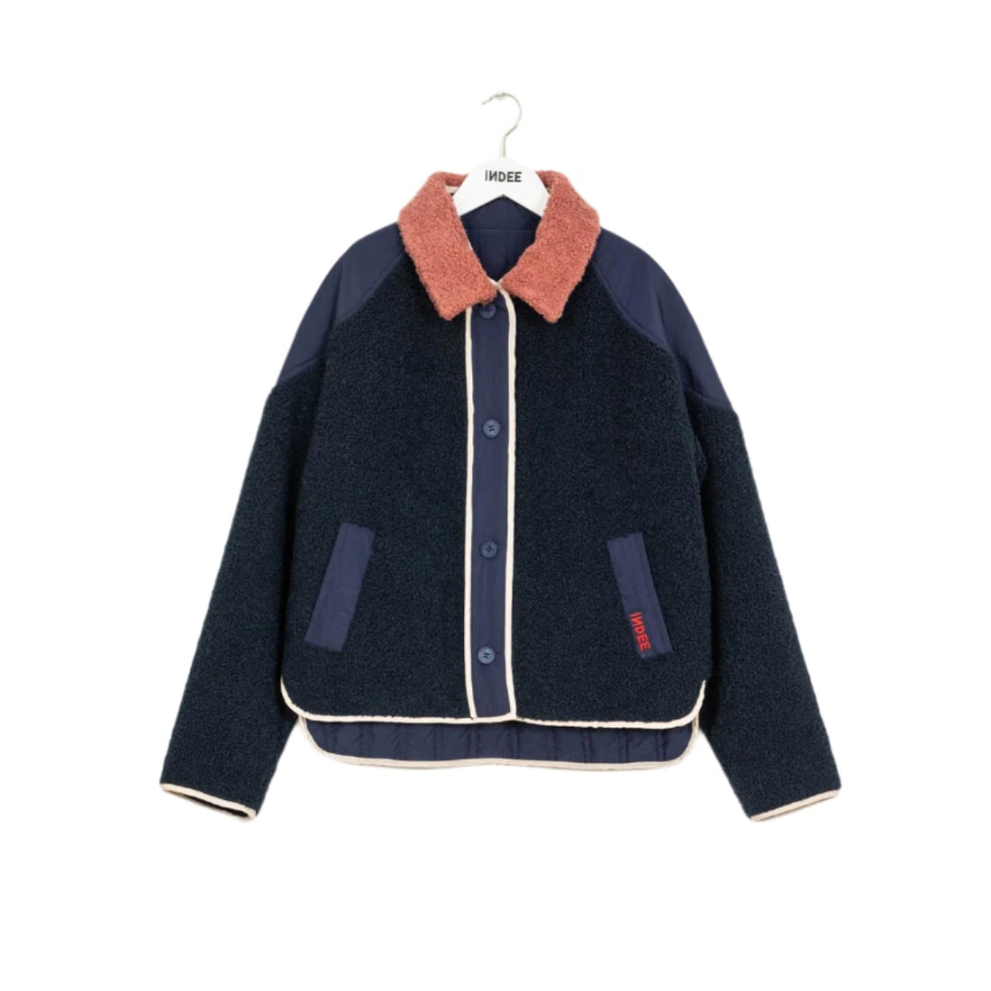 Indee Navy Reversible Twins Jacket