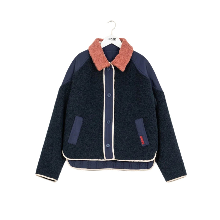 Indee Navy Reversible Twins Jacket