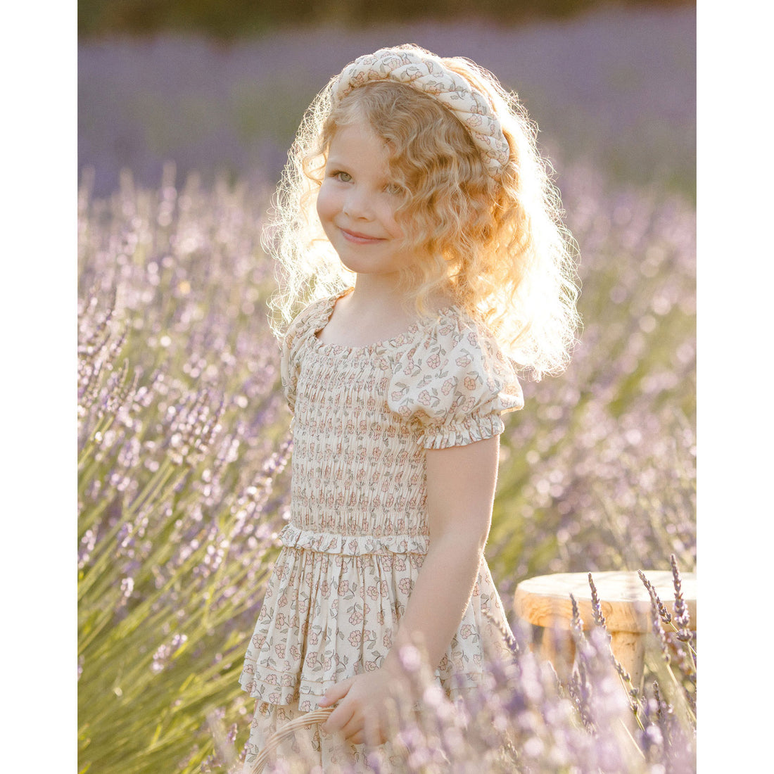 Noralee Natural Ditsy Cosette Dress