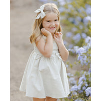 Noralee Sage Stripe Norah Bow
