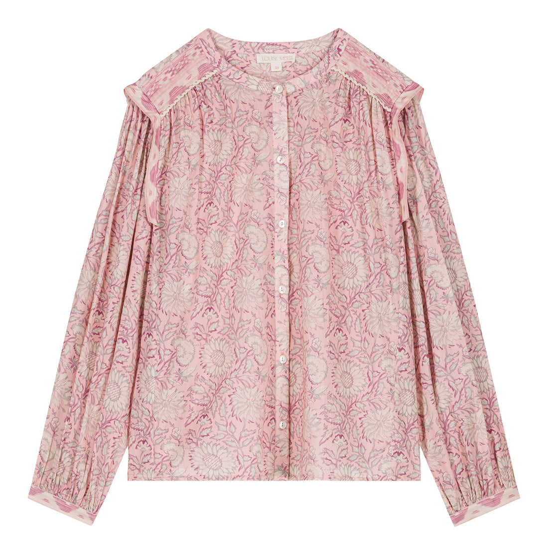 Louise Misha Pink Daisy Garden Jane Shirt