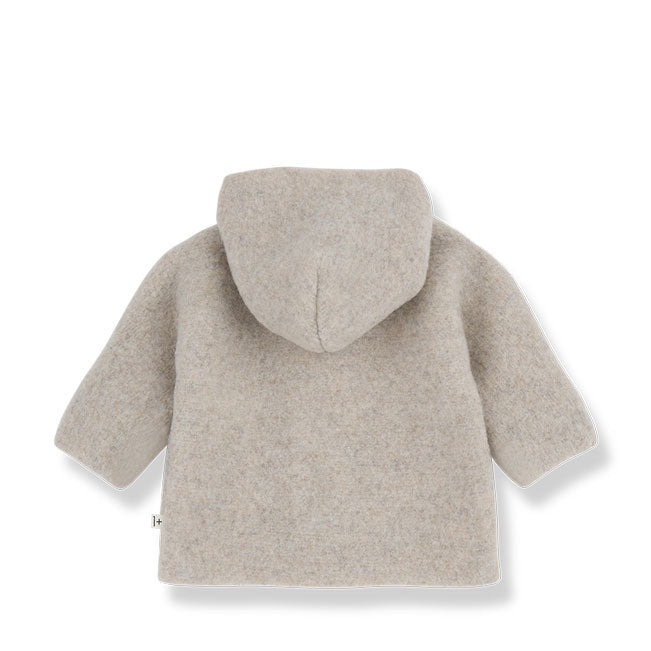 1+ In The Family Beige Jannick Hooded Jacket