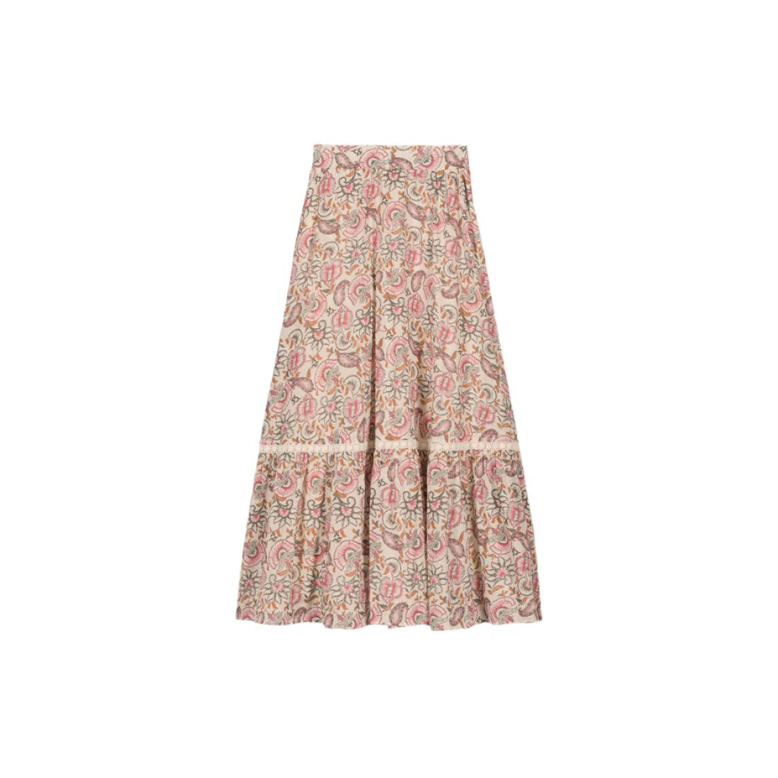 Louise Misha Cream Dolce Flowers Jansiane Skirt