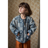 Little Cotton Clothes Patchwork Print Floral Jojo Coat