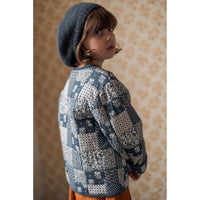 Little Cotton Clothes Patchwork Print Floral Jojo Coat