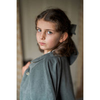 Little Cotton Clothes Blue Velvet Sophie Coat