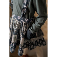 Little Cotton Clothes Slate Pointelle Tee