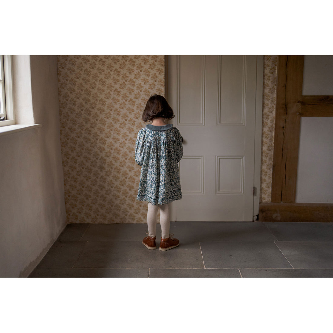 Little Cotton Clothes Midwinter Floral Tessa Dress