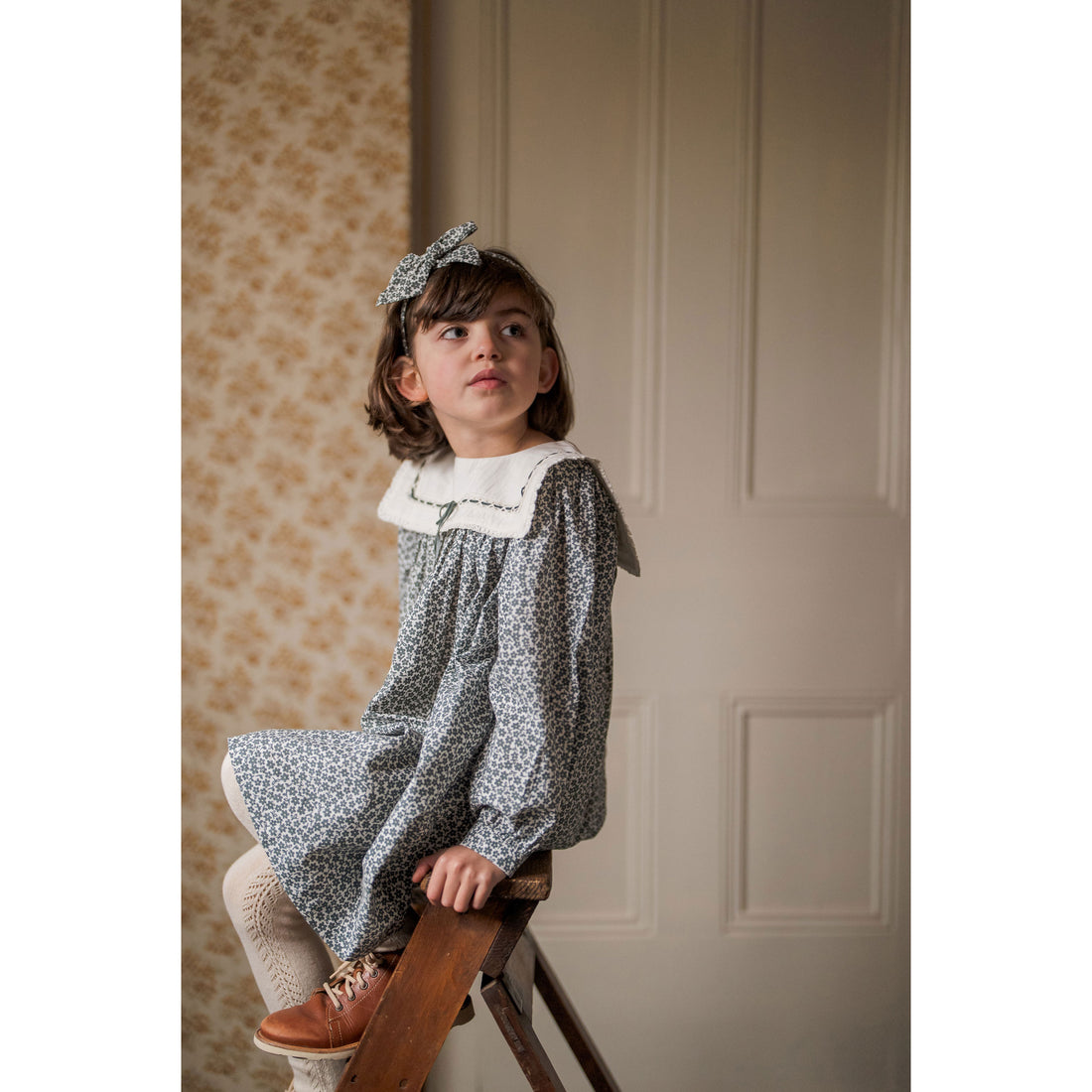 Little Cotton Clothes Rye Floral Lina Dress Ladida Little Cotton Clothes Rye Floral Lina Dress Ladida