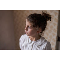Little Cotton Clothes Off White Ivy Blouse