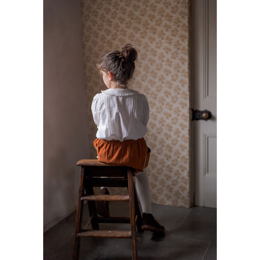 Little Cotton Clothes Off White Ivy Blouse