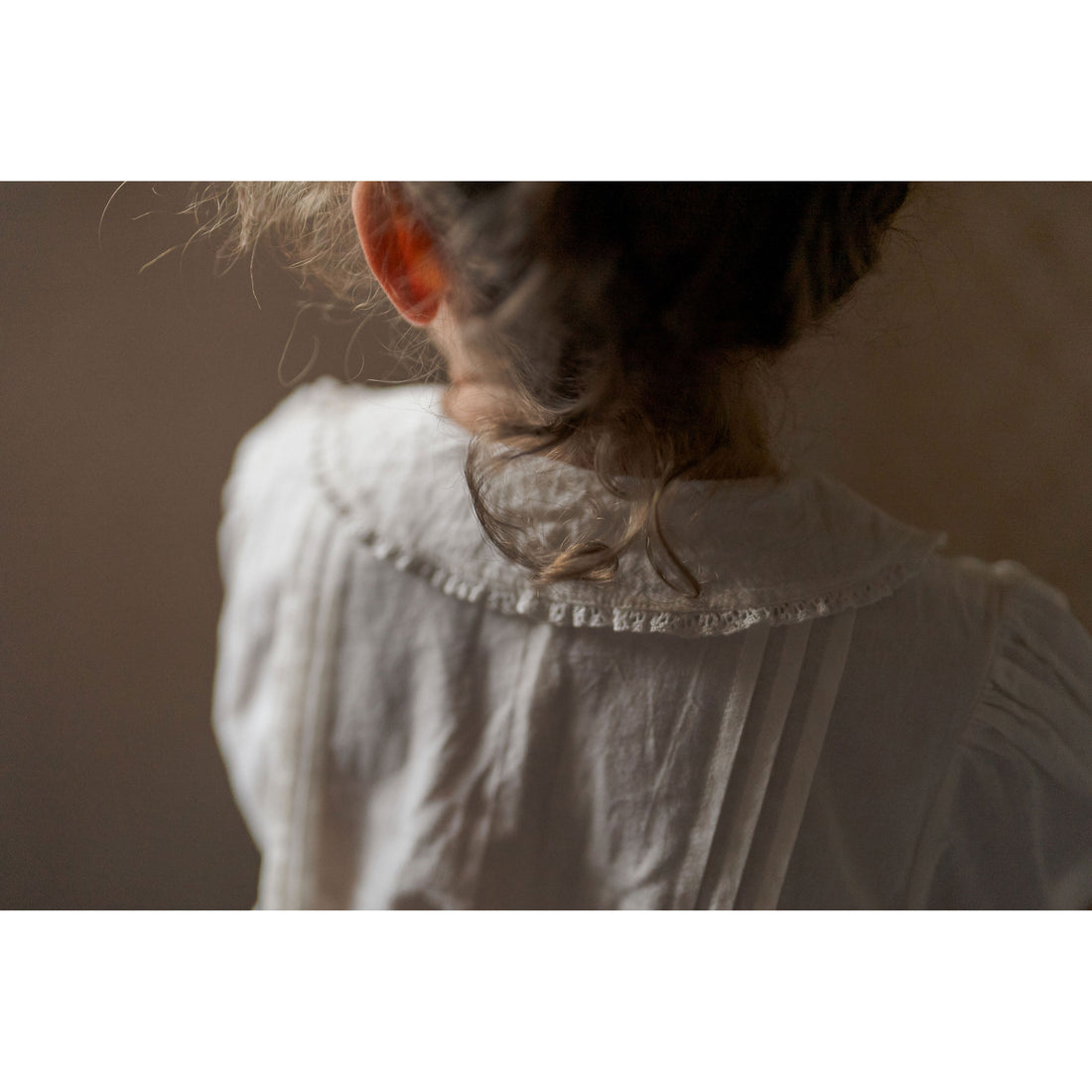 Little Cotton Clothes Off White Ivy Blouse