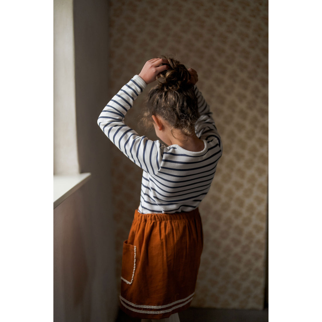 Little Cotton Clothes Blue Striped Jersey Tee