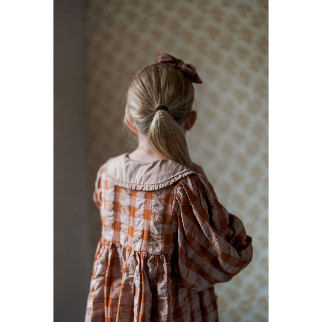 Little Cotton Clothes Seersucker Gingham Lottie Dress