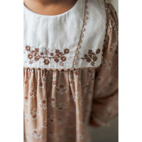 Little Cotton Clothes Hollyhock Floral Della Dress