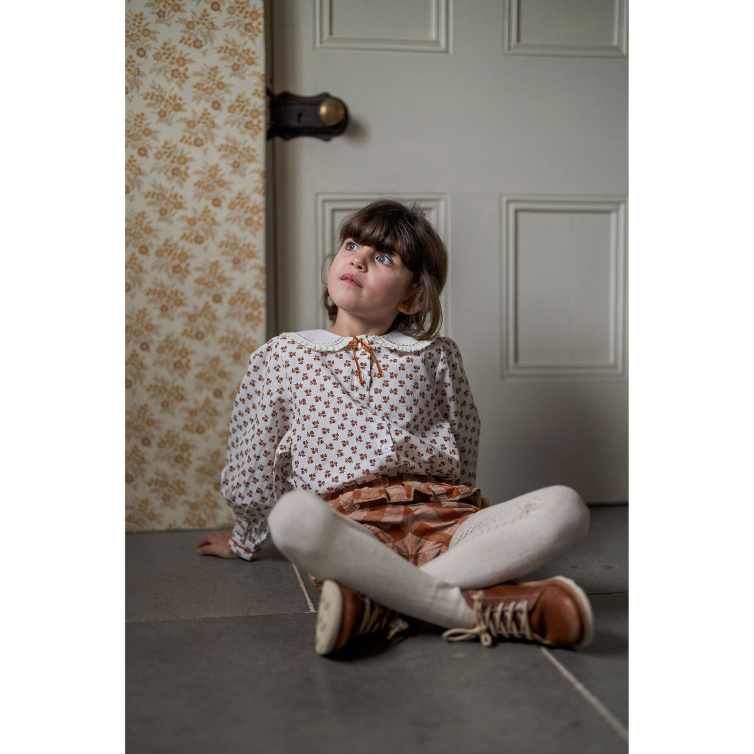 トップス Little Cotton Clothes Orla Blouse 3-4y Little Cotton Clothes Abberley Floral Orla Blouse – Ladida