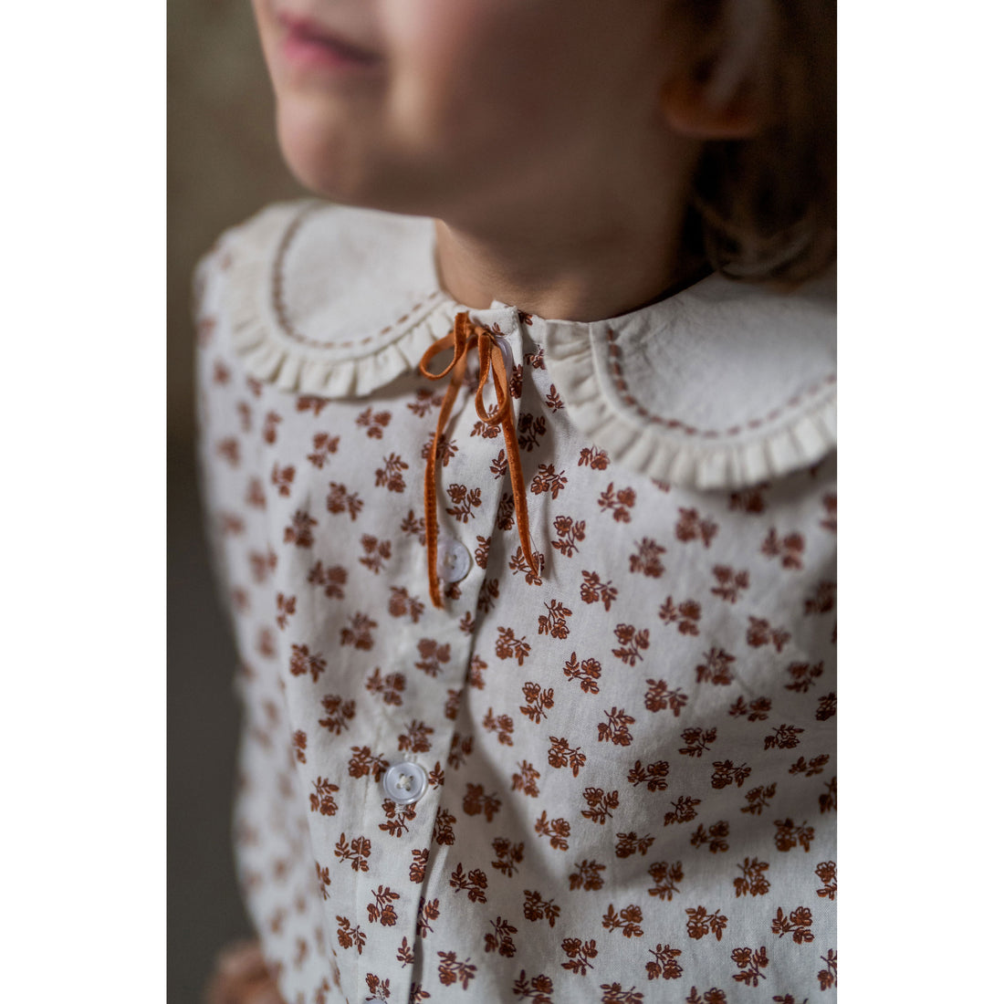 トップス Little Cotton Clothes Orla Blouse 3-4y Little Cotton Clothes Abberley Floral Orla Blouse – Ladida