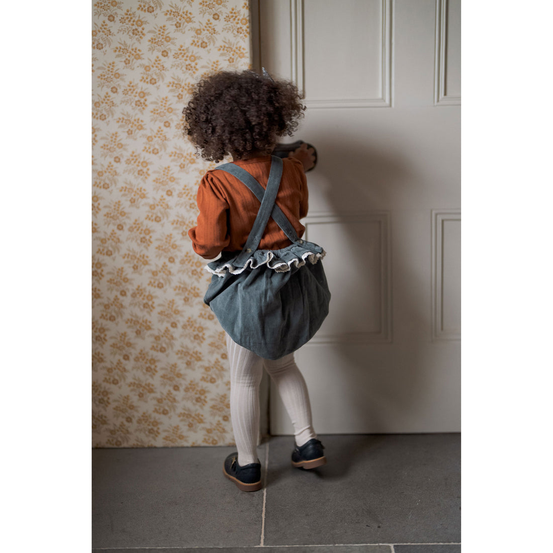Little Cotton Clothes Russet Pointelle Tee