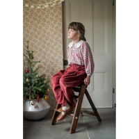 Little Cotton Clothes Apple Butter Velvet Layla Trousers