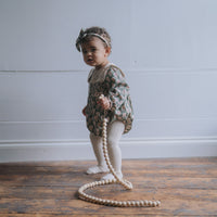Little Cotton Clothes Myrtle Floral Beech Organic Emilie Smocked Romper