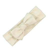 Knot Hairbands  Cream Jersey Headwrap