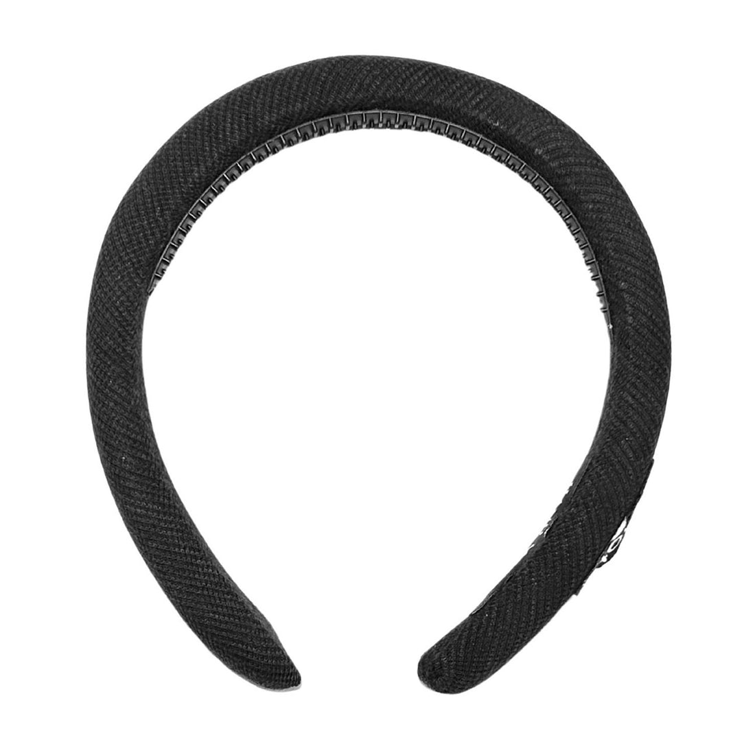 Knot Hairbands  Black Jersey Padded Headband