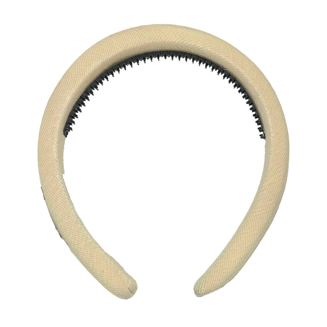 Knot Hairbands  Cream Jersey Padded Headband