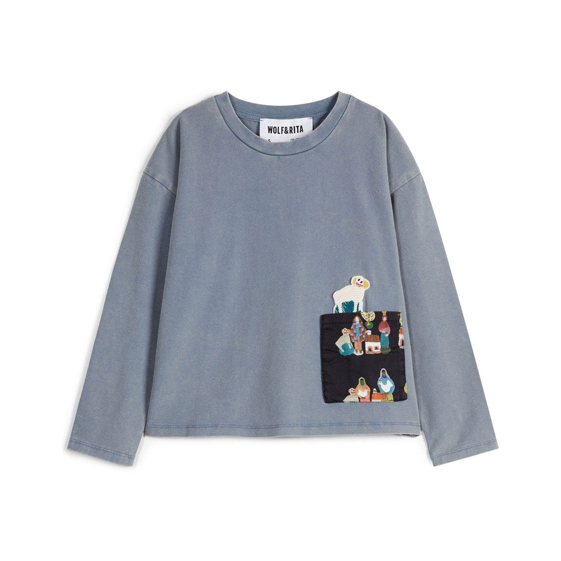 Wolf and Rita Indigo Joaquina Tee