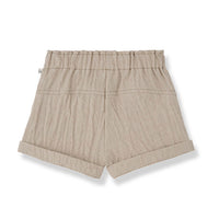 1+ in the Family  Beige Jofre Baby Bermudas