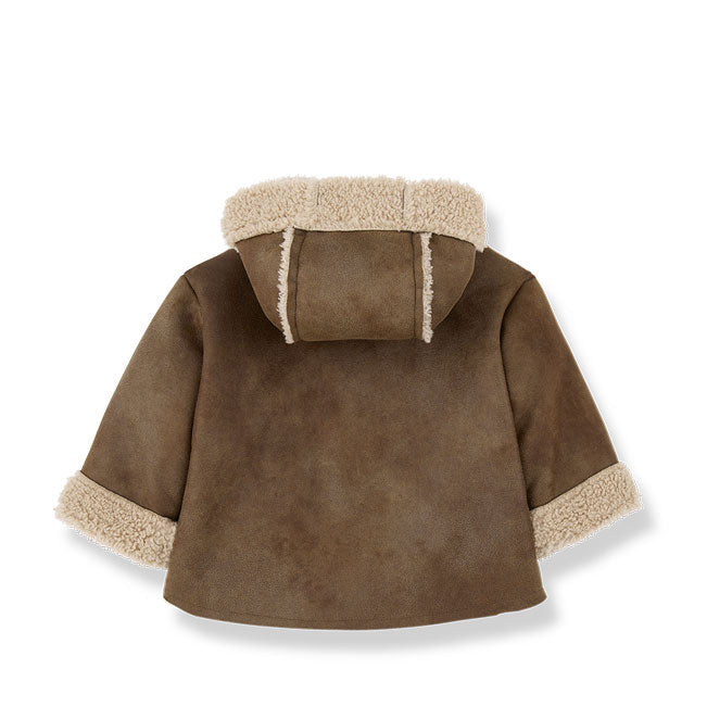 1+ In The Family Brown Johan Hooded Jacket
