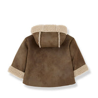 1+ In The Family Brown Johan Hooded Jacket
