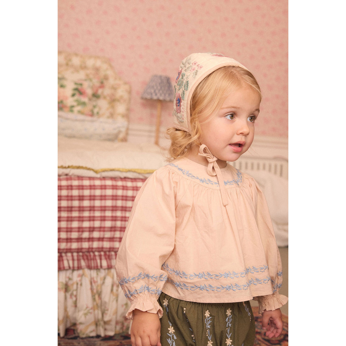 Apolina  Cream Joni Bonnet