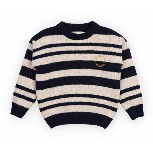 The New Society Infinite Navy Jorge Sweater