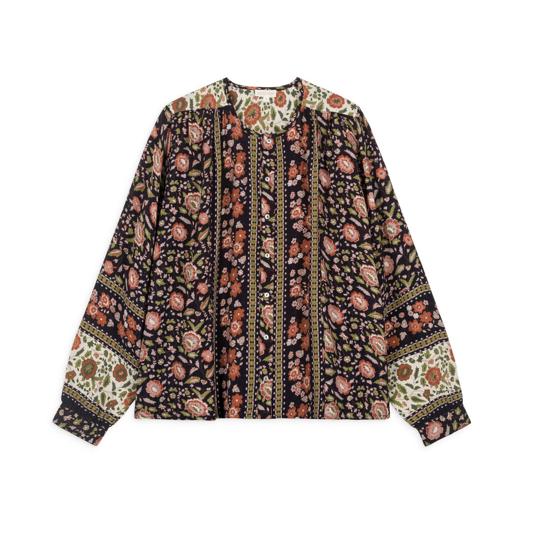Louise Misha Charcoal Endless Fields Julian Shirt